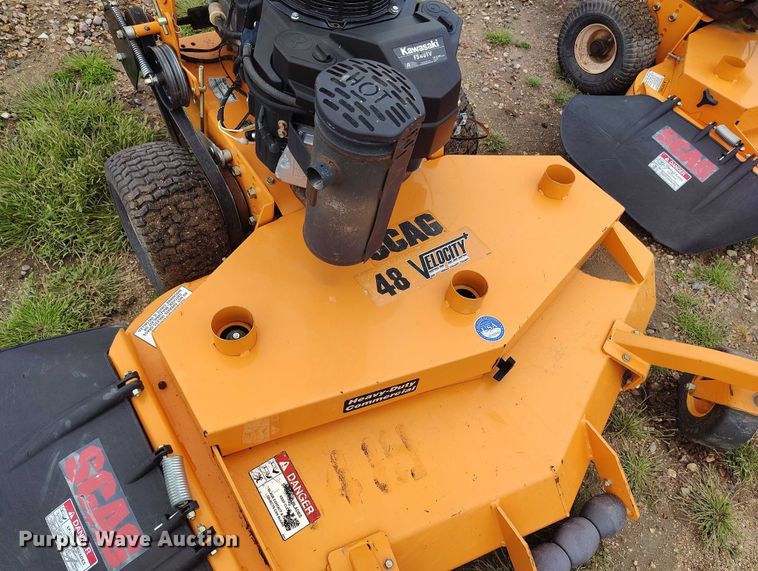 image for item IP9687 (2) Scag SW48V-14FS ZTR lawn mowers