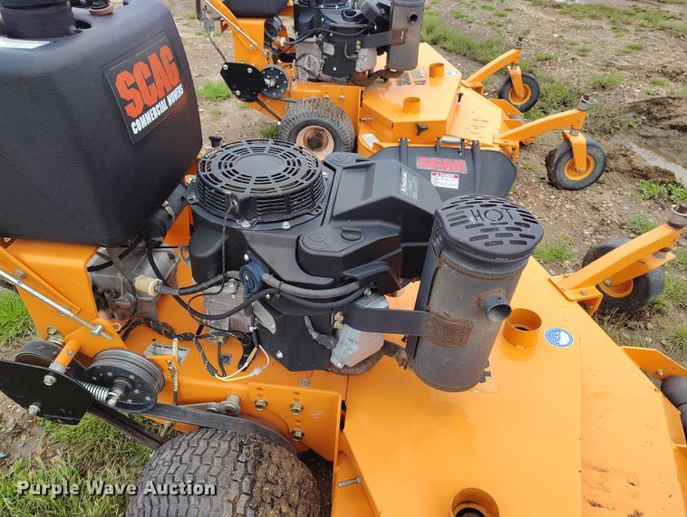 image for item IP9687 (2) Scag SW48V-14FS ZTR lawn mowers