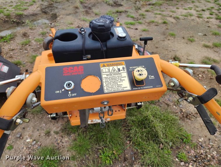 image for item IP9687 (2) Scag SW48V-14FS ZTR lawn mowers