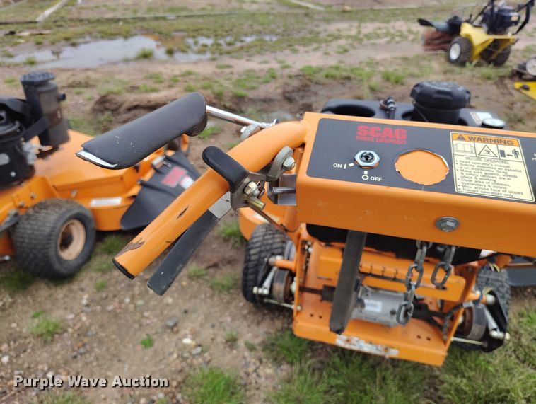 image for item IP9687 (2) Scag SW48V-14FS ZTR lawn mowers