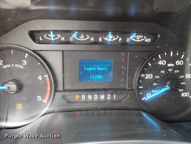 image for item IP9690 2017 Ford F350 Super Duty XL Crew Cab flatbed truck