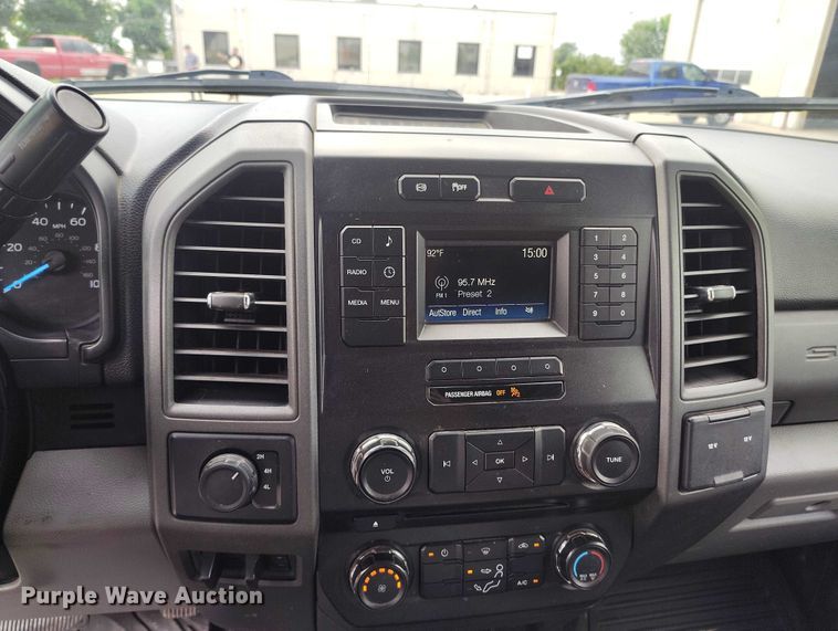 image for item IP9690 2017 Ford F350 Super Duty XL Crew Cab flatbed truck