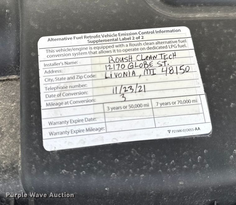 image for item NU9570 2022 Ford E450 Super Duty delivery truck