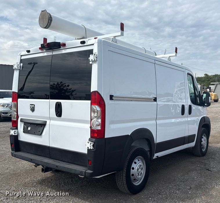 image for item NU9579 2019 Dodge Ram Promaster 1500 van