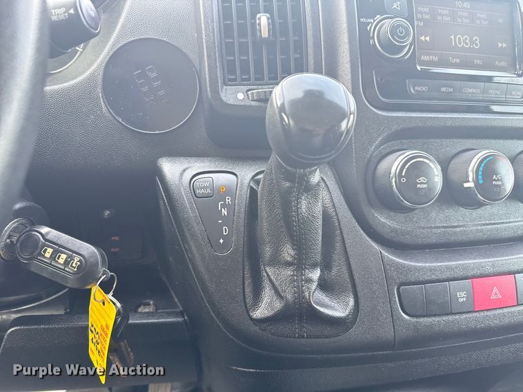 image for item NU9579 2019 Dodge Ram Promaster 1500 van