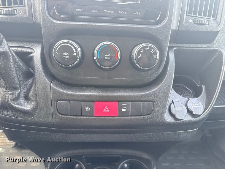 image for item NU9579 2019 Dodge Ram Promaster 1500 van