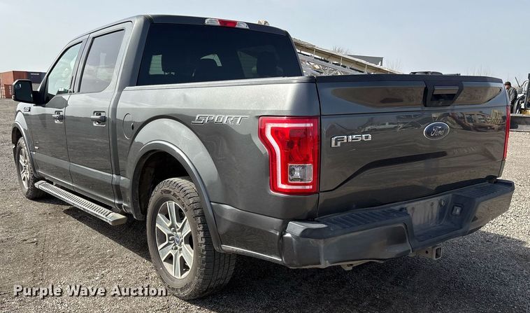 image for item OB9454 2015 Ford F150 SuperCrew pickup truck