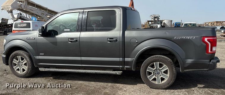 image for item OB9454 2015 Ford F150 SuperCrew pickup truck