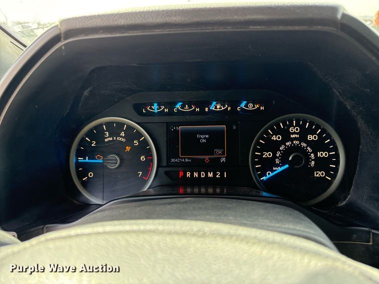 image for item OB9454 2015 Ford F150 SuperCrew pickup truck