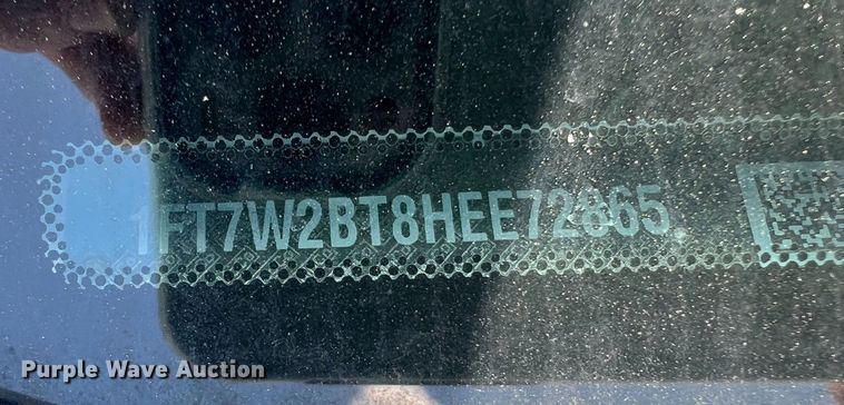 image for item YA0375 2017 Ford F250 Super Duty Crew Cab pickup truck