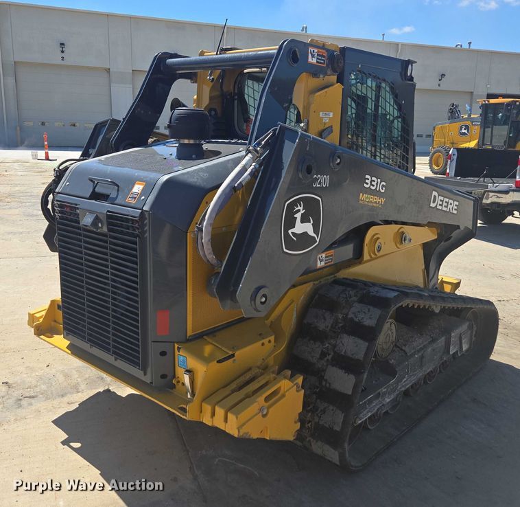 image for item DE2190 2023 John Deere 331G tracked skid steer loader