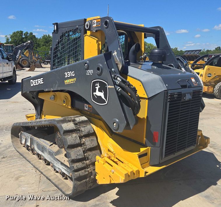 image for item DE2190 2023 John Deere 331G tracked skid steer loader