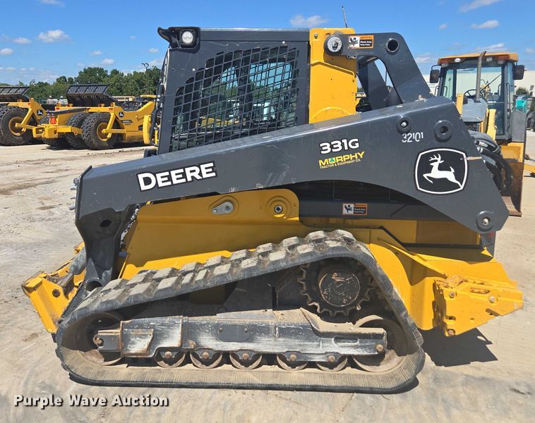 image for item DE2190 2023 John Deere 331G tracked skid steer loader