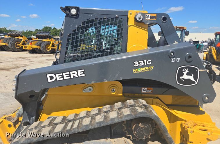 image for item DE2190 2023 John Deere 331G tracked skid steer loader