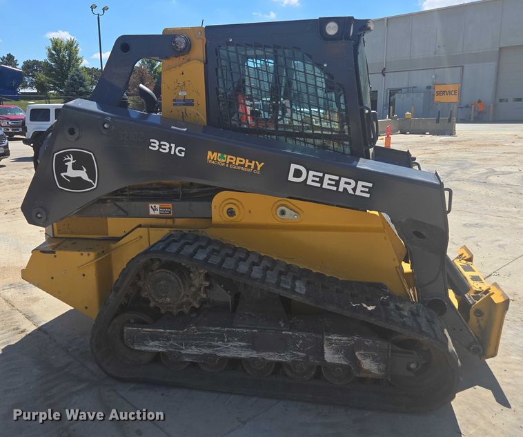image for item DE2191 2023 John Deere 331G tracked skid steer loader