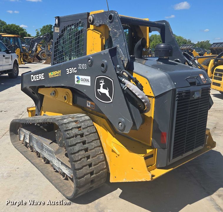 image for item DE2191 2023 John Deere 331G tracked skid steer loader