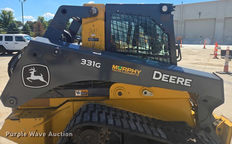 image for item DE2191 2023 John Deere 331G tracked skid steer loader