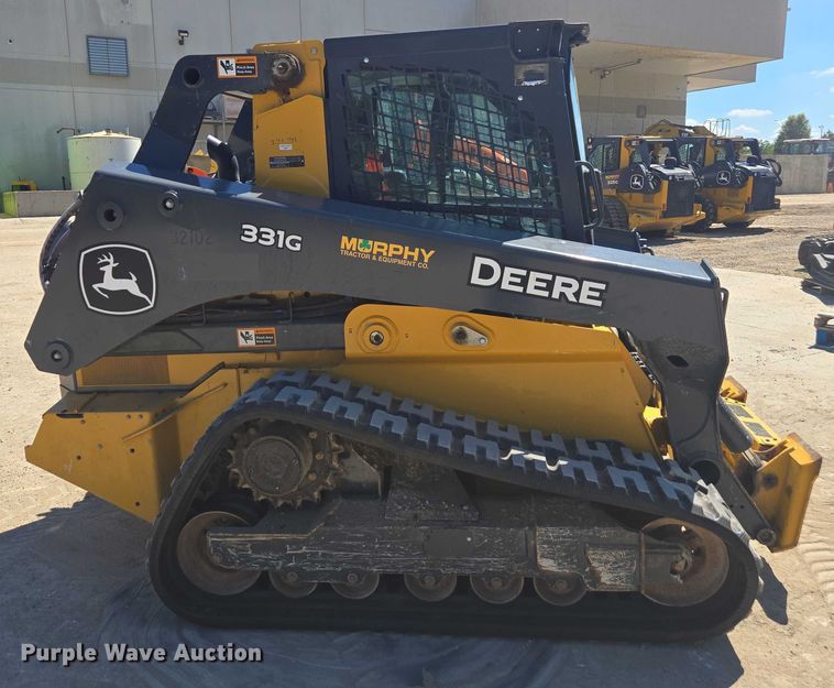 image for item DE2192 2023 John Deere  331G tracked skid steer loader