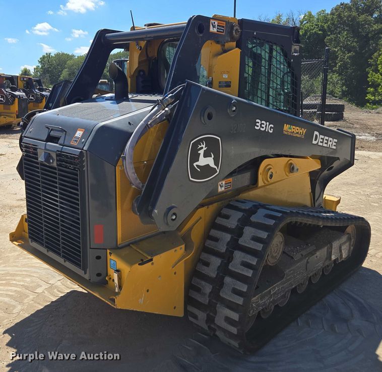 image for item DE2192 2023 John Deere  331G tracked skid steer loader