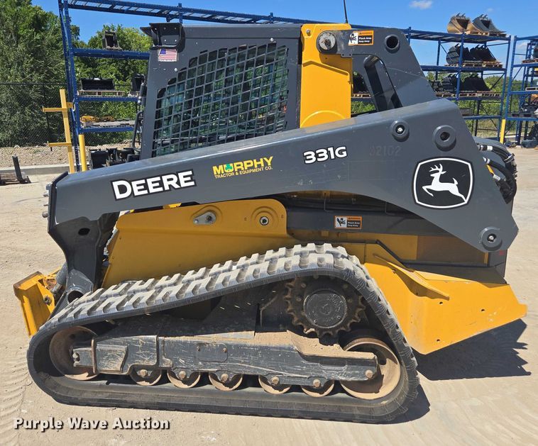 image for item DE2192 2023 John Deere  331G tracked skid steer loader