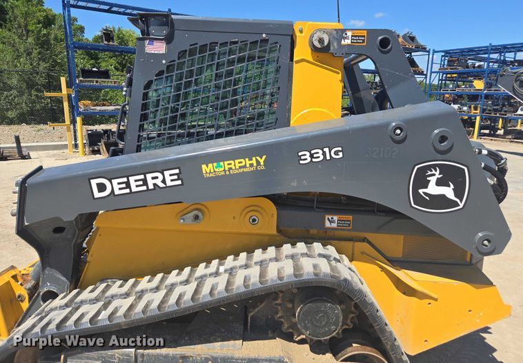 image for item DE2192 2023 John Deere  331G tracked skid steer loader