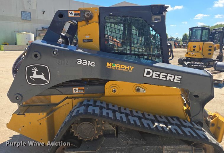 image for item DE2192 2023 John Deere  331G tracked skid steer loader