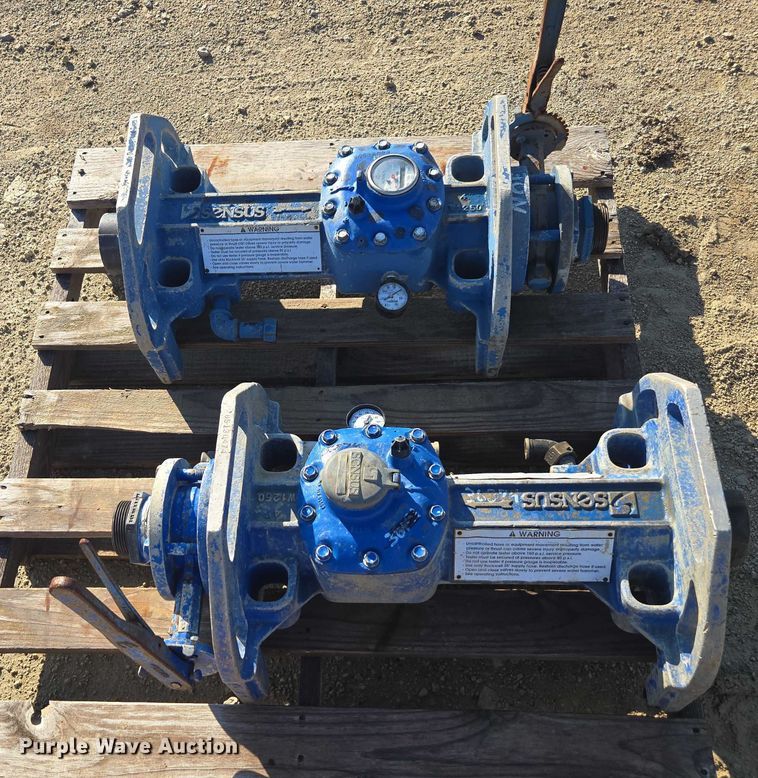 image for item DE2204 (2) Sensus water meters