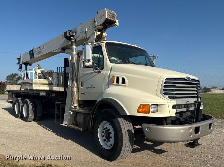 image for item DJ7754 2007 Sterling L-Line crane truck