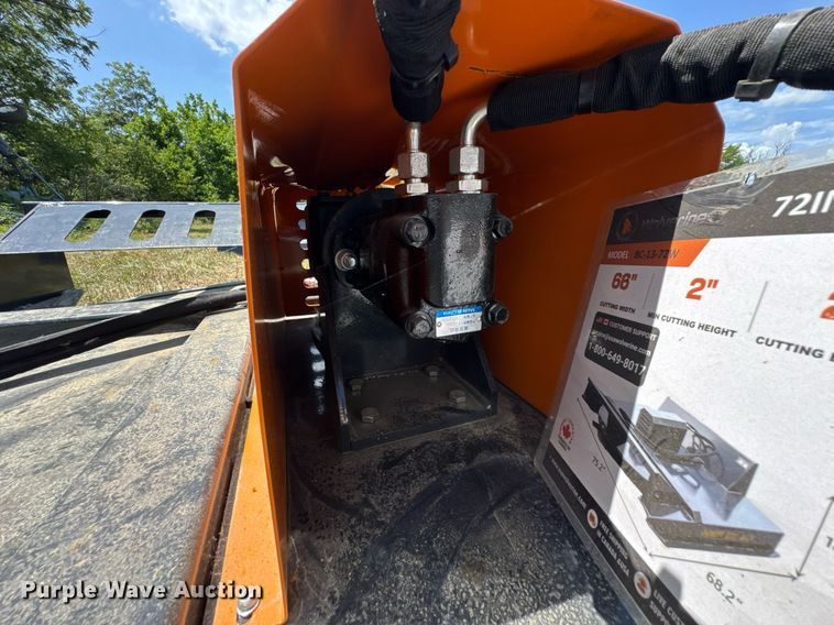 image for item DO0949 2025 Wolverine BC-13-72W skid steer rotary mower