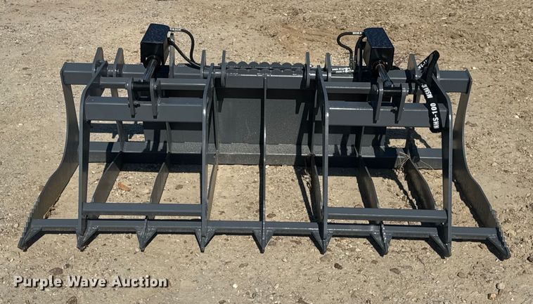 image for item DO2226 Patriot Implements skid steer grapple bucket