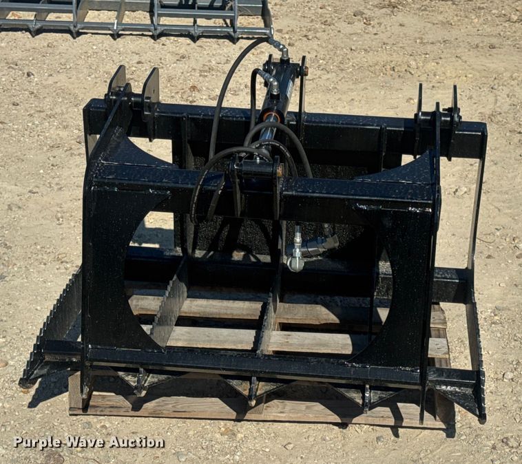 image for item DO2228 Patriot Implements compact utility loader grapple bucket