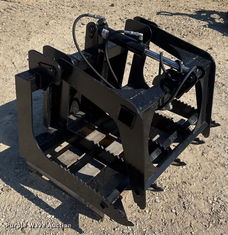 image for item DO2228 Patriot Implements compact utility loader grapple bucket