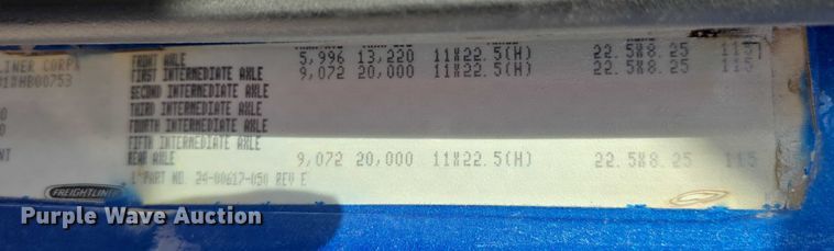 image for item DR3987 1999 Freightliner Business Class hook lift truck