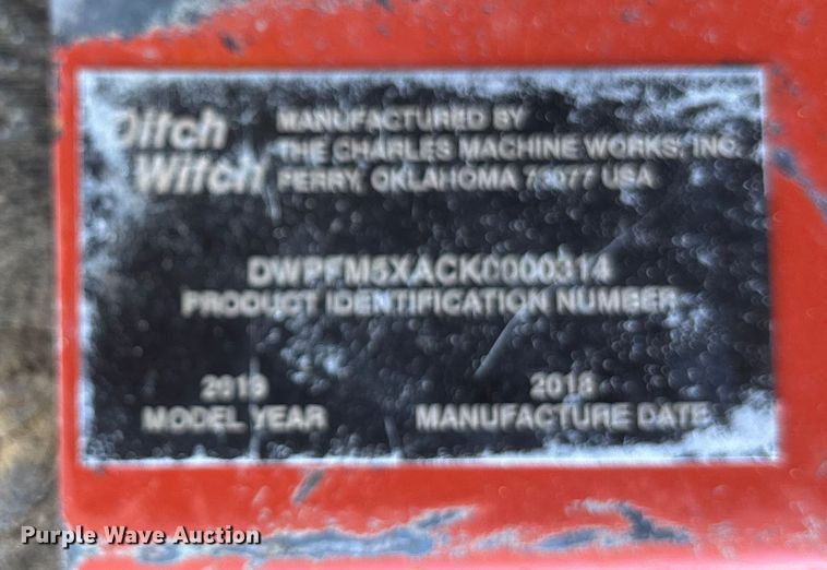 image for item DT3413 2012 Dutch Witch JT922 directional boring unit