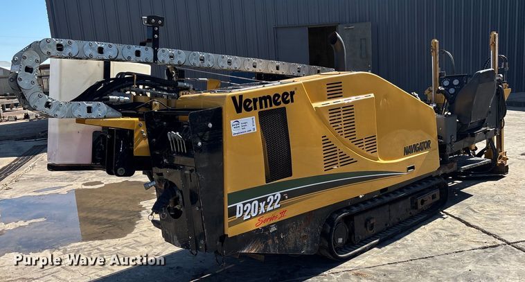image for item DT3416 2015 Vermeer D20x22 Series II directional boring unit