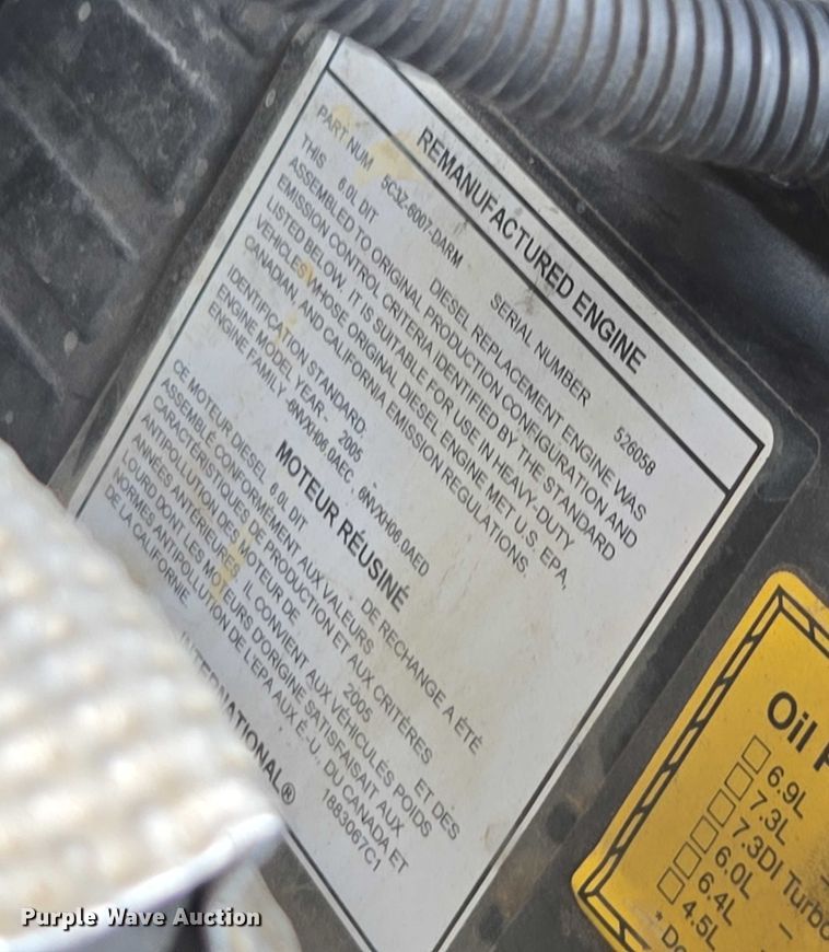 image for item DU2507 2006 Ford F550 bucket truck