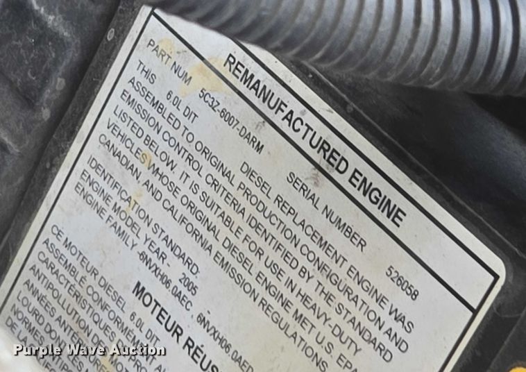 image for item DU2507 2006 Ford F550 bucket truck