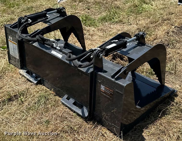 image for item DU9105 2025 Wolverine GB-11-72W skid steer grapple bucket