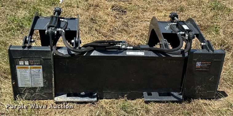 image for item DU9105 2025 Wolverine GB-11-72W skid steer grapple bucket