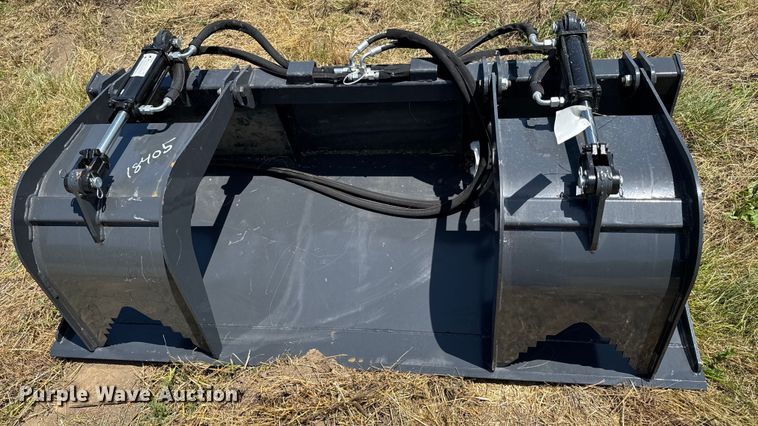 image for item DU9105 2025 Wolverine GB-11-72W skid steer grapple bucket