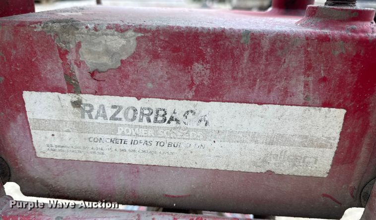 image for item DW6511 Allen Razorback power screed