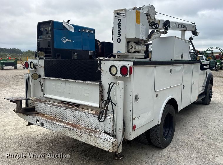 image for item DW6515 2017 Ford F550 Super Duty XL utility / service truck