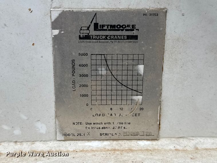 image for item DW6515 2017 Ford F550 Super Duty XL utility / service truck