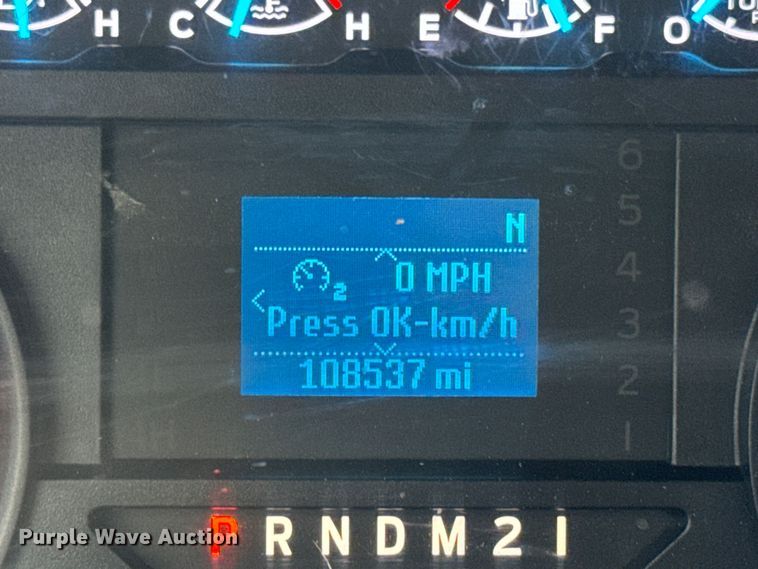 image for item DW6515 2017 Ford F550 Super Duty XL utility / service truck