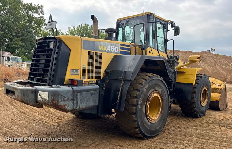 CARGADOR FRONTAL 2008 KOMATSU WA4806