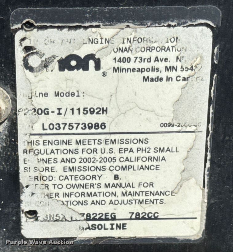 image for item DW6525 Miller Trailblazer 280 welder/generator