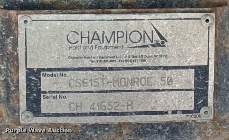 image for item DW6529 Monroe dump bed