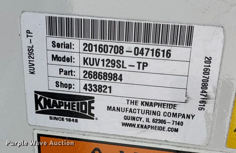 image for item DW6549 2016 Chevrolet  Express G3500 utility van