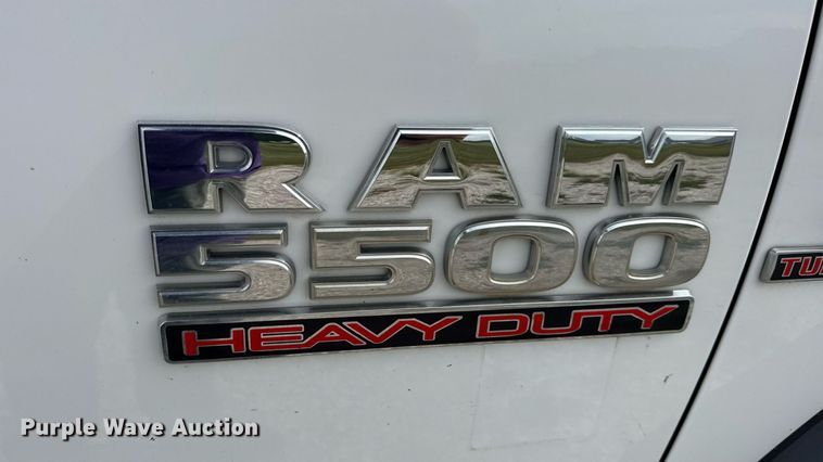 image for item DW6550 2015 Dodge  Ram 5500 utility / service truck