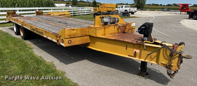 image for item DW6558 1999 Eager Beaver 20HALX equipment trailer